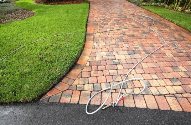 Paver Cleaning and Sealing in Rochester Hills Michigan